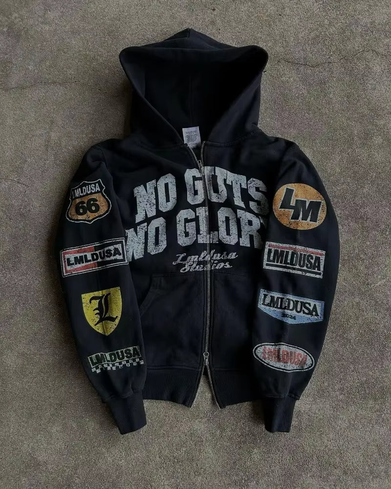 No Guts No Glory Full Zip Hoodie