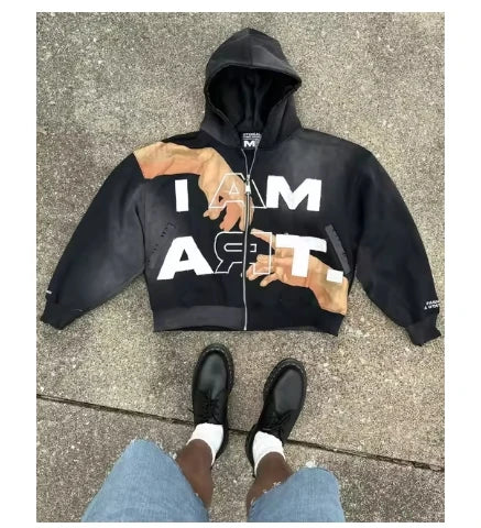 I Am Art Graphic Hoodie