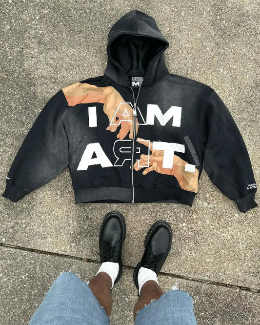 I Am Art Graphic Hoodie