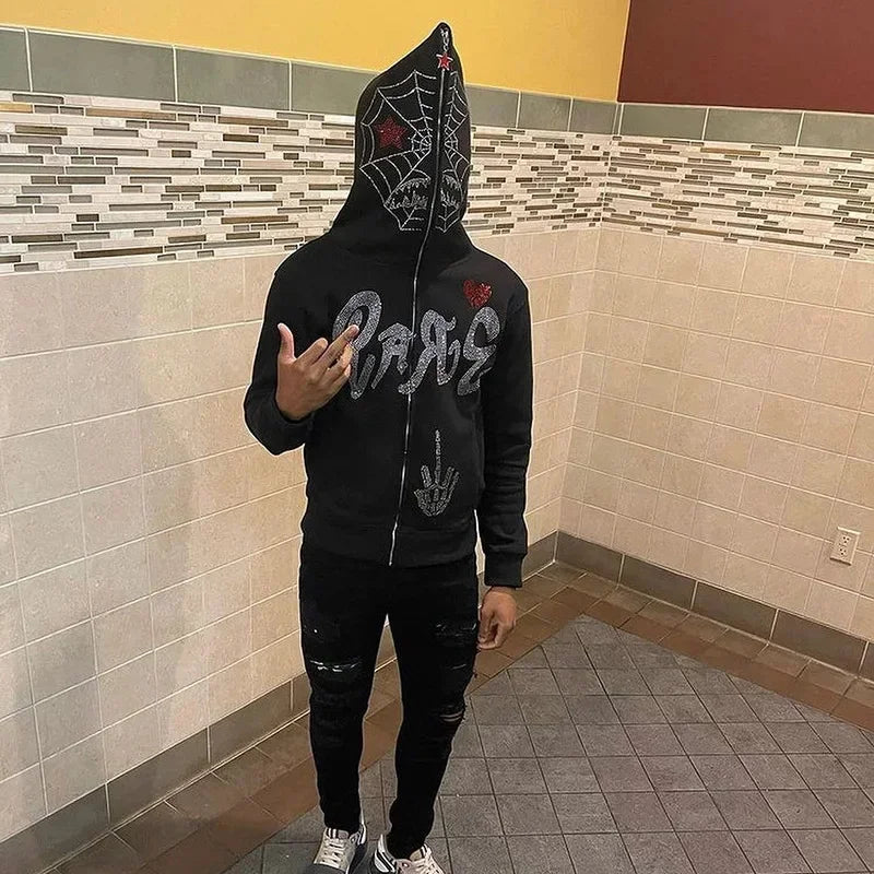 RARE Graphic Full Zip Hoodie