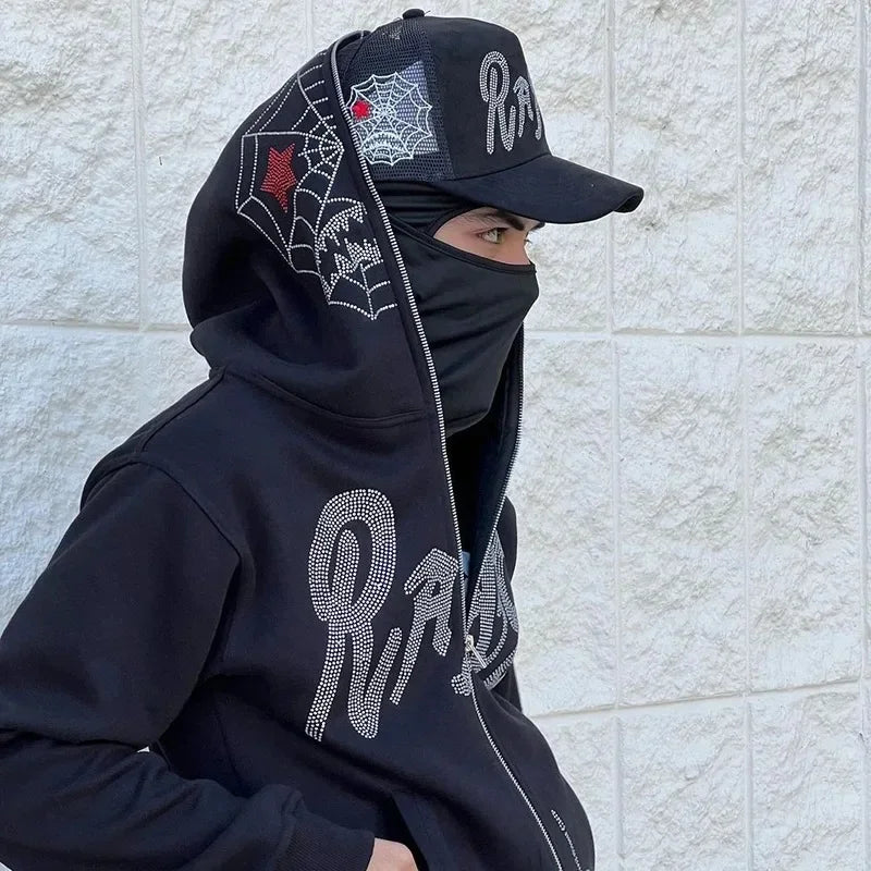 RARE Graphic Full Zip Hoodie