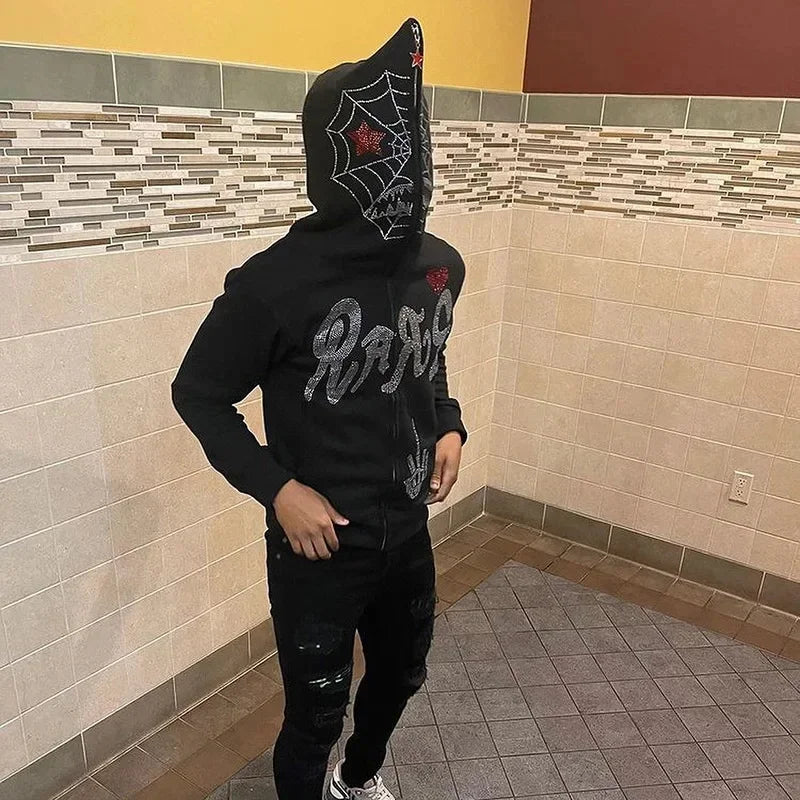 RARE Graphic Full Zip Hoodie